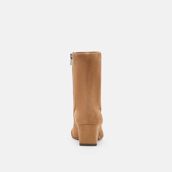 Anika Lt Brown Stella Suede Boots — view 11