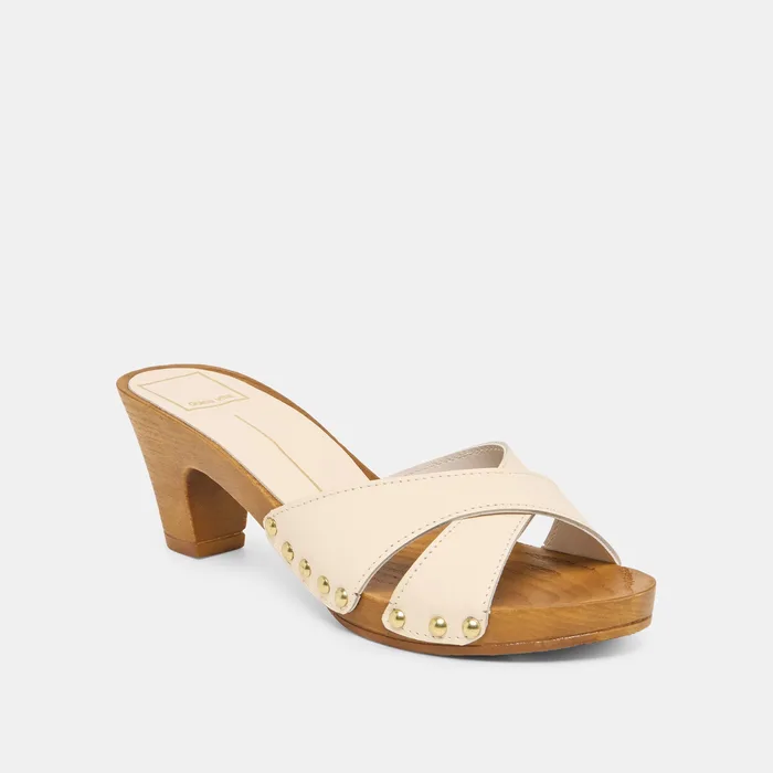 Averie Bone Leather Heels — view 3