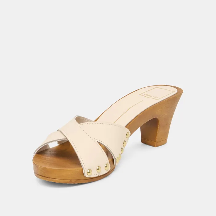 Averie Bone Leather Heels — view 5