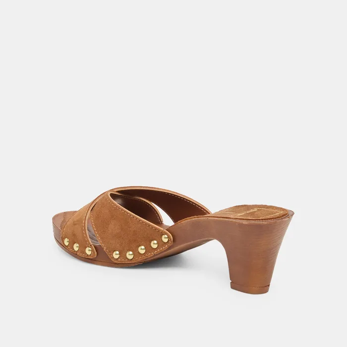 Averie Brown Nubuck Heels — view 6