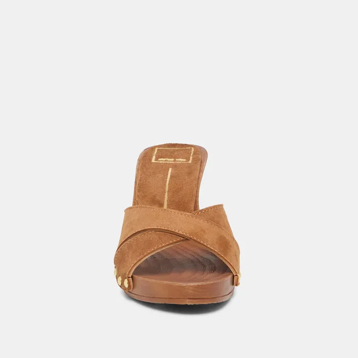 Averie Brown Nubuck Heels — view 7