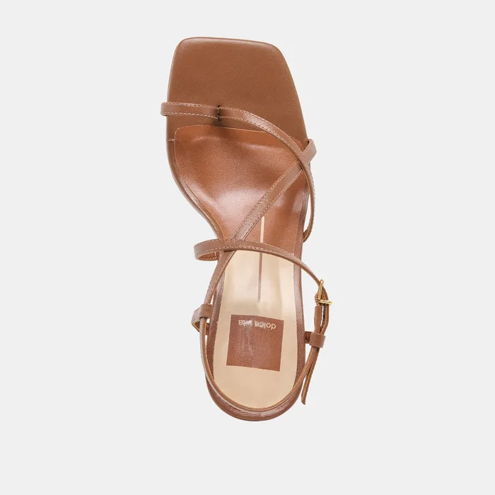 Aylee Cognac Leather Wedges — view 10