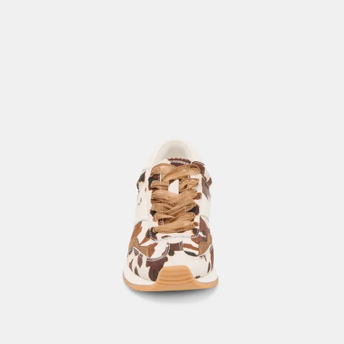 B.Ntcd Cocoa Taurus Calf Hair Sneakers — view 9