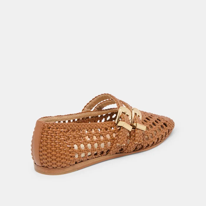 Baylee Saddle Woven Stella Ballet Flats — view 5