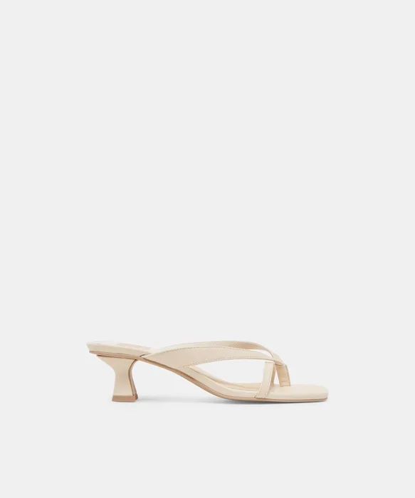 BREVEL HEELS BONE LEATHER — view 2