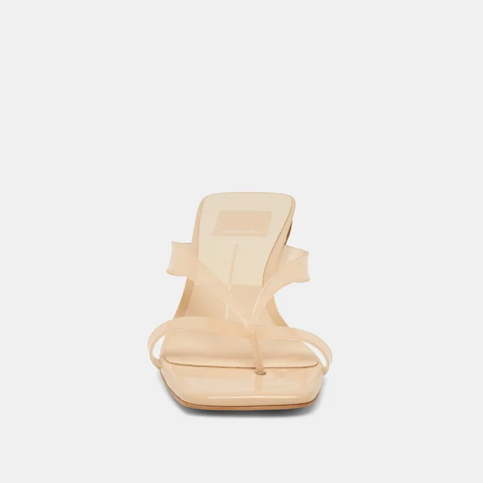 Brevel Vinyl Praline Jelly Heels — view 8