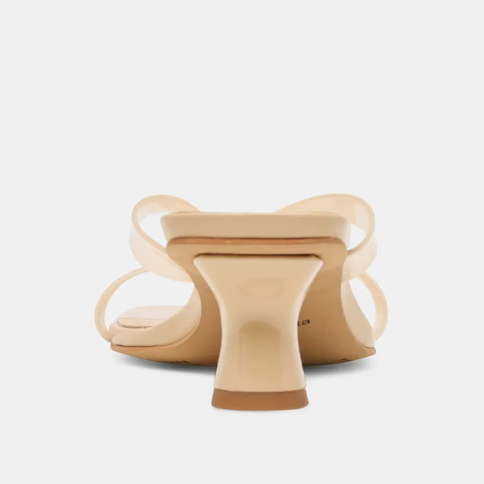 Brevel Vinyl Praline Jelly Heels — view 9