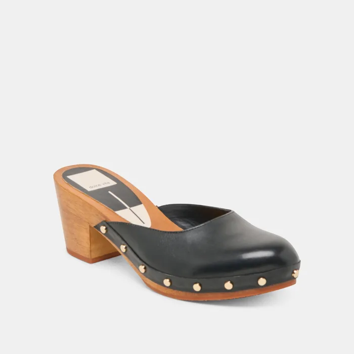 CAMYN HEELS BLACK LEATHER — view 4