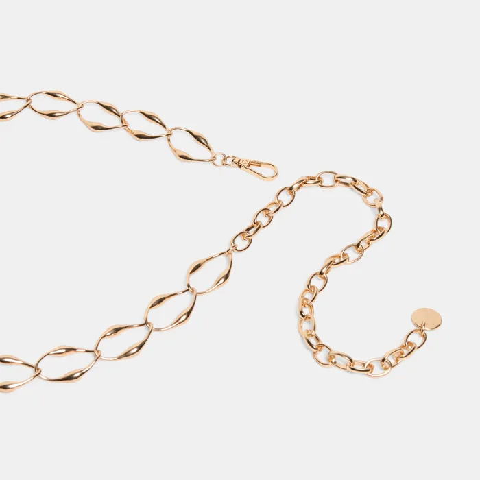 Chain Link Gold Belt — view 5