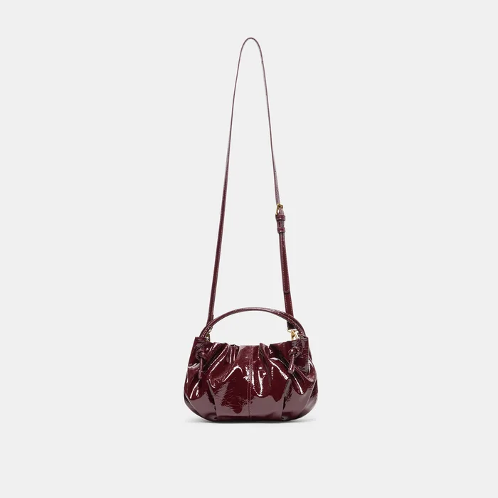 COCOA Oxblood Patent Stella Handbag Adjustable Crossbody — view 2