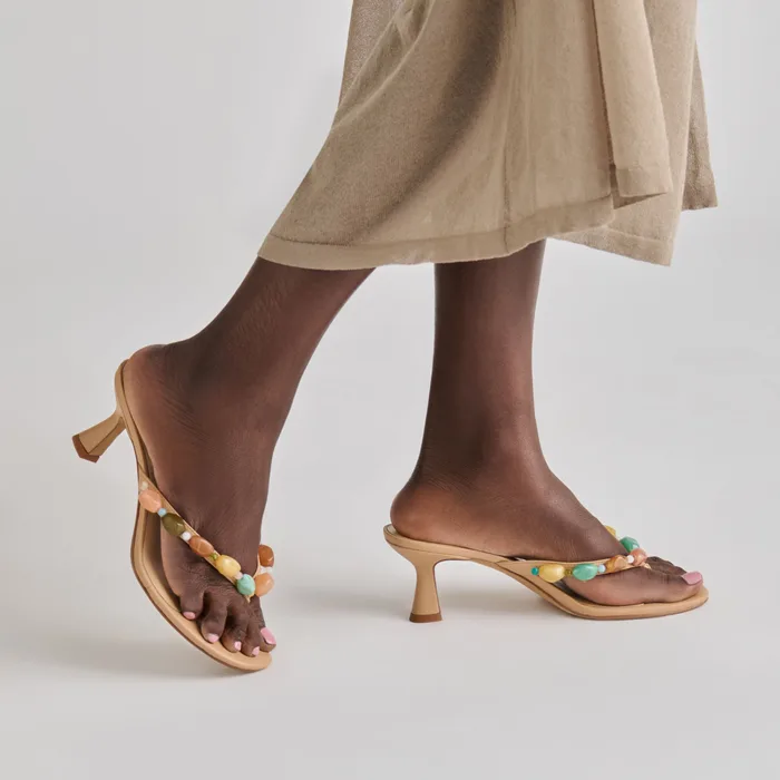 Daksie Cafe Leather Heels — view 5