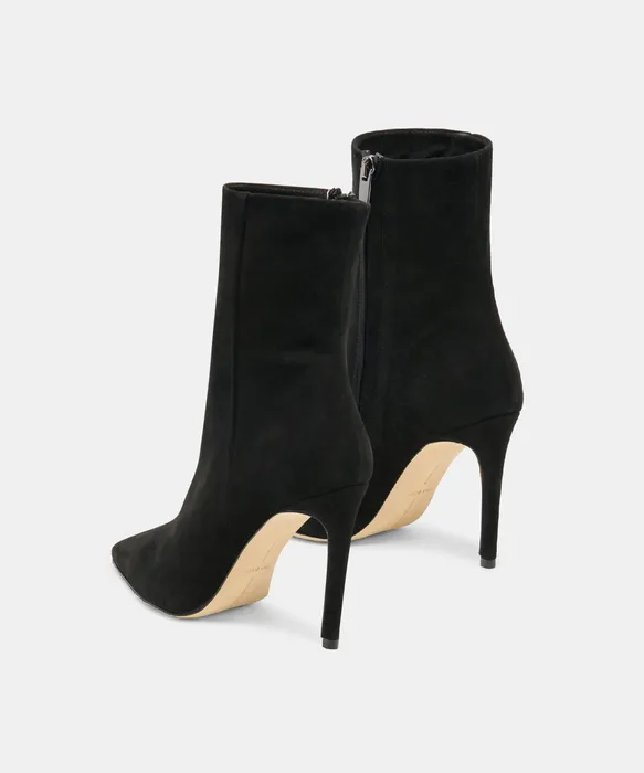 DANITY BOOTIES ONYX SUEDE