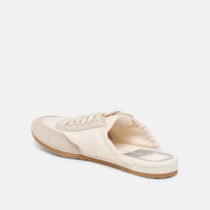 Daris White Nylon Sneakers — view 9