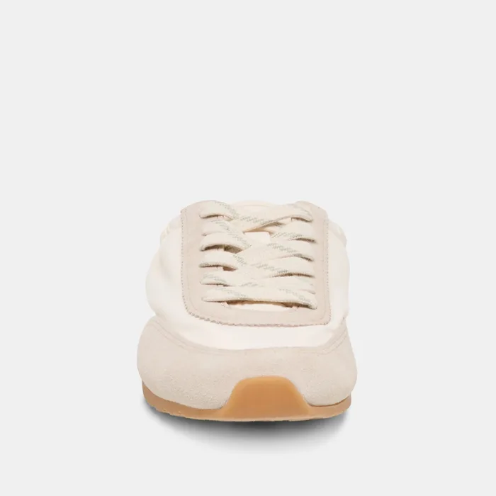 Daris White Nylon Sneakers — view 10