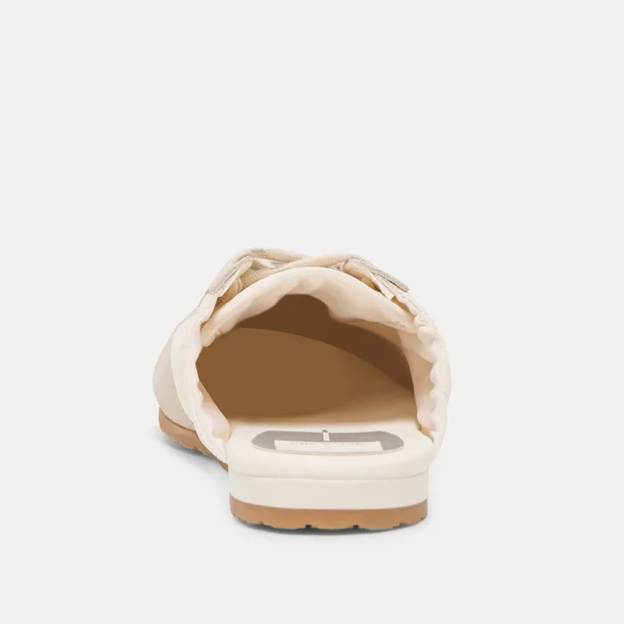 Daris White Nylon Sneakers — view 11