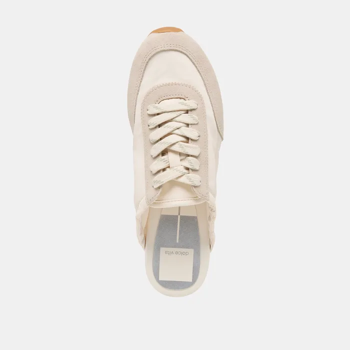 Daris White Nylon Sneakers — view 12