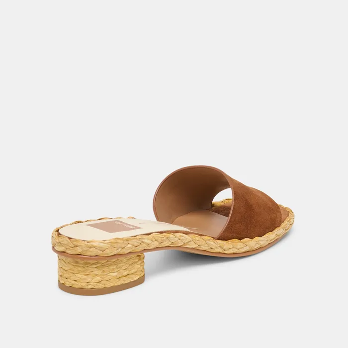 Dixi Brown Suede Sandals — view 5