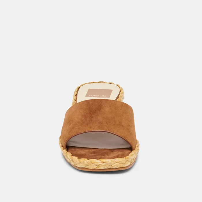 Dixi Brown Suede Sandals — view 8