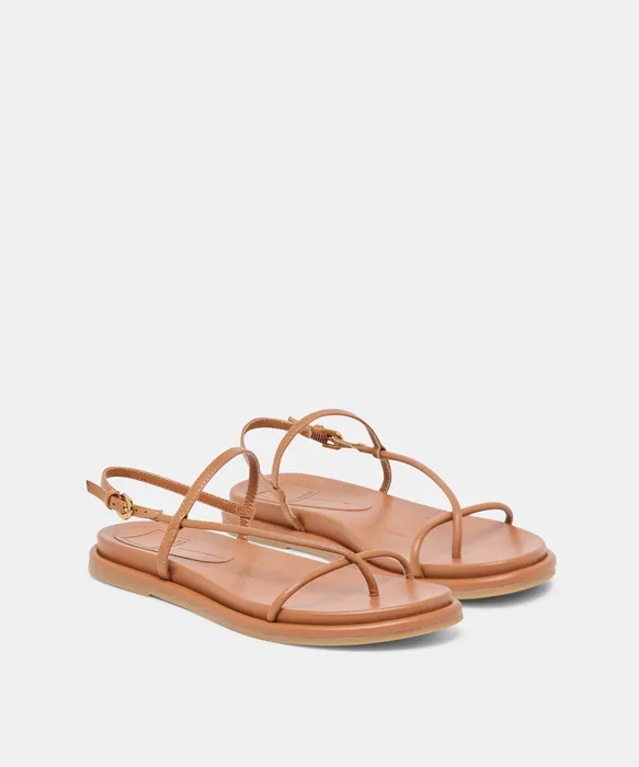 Dom Saddle Leather Sandals — view 3