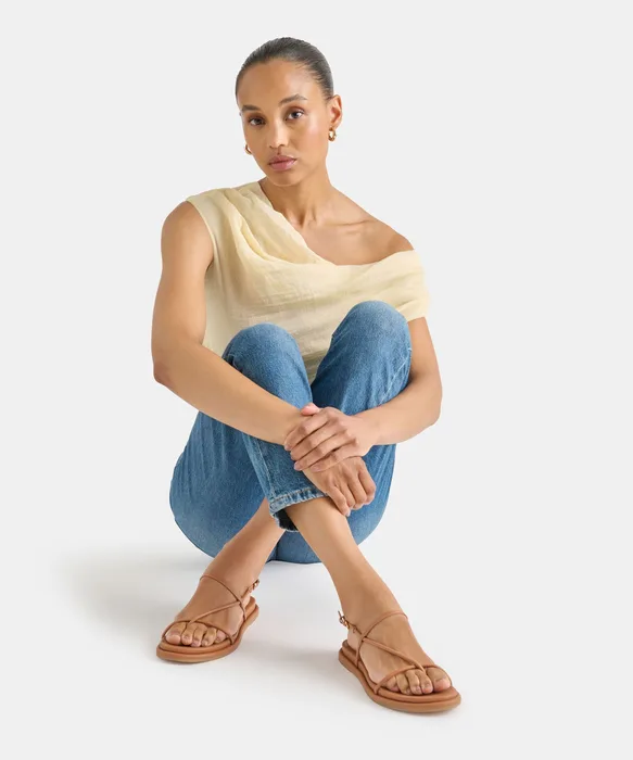 Dom Saddle Leather Sandals — view 5