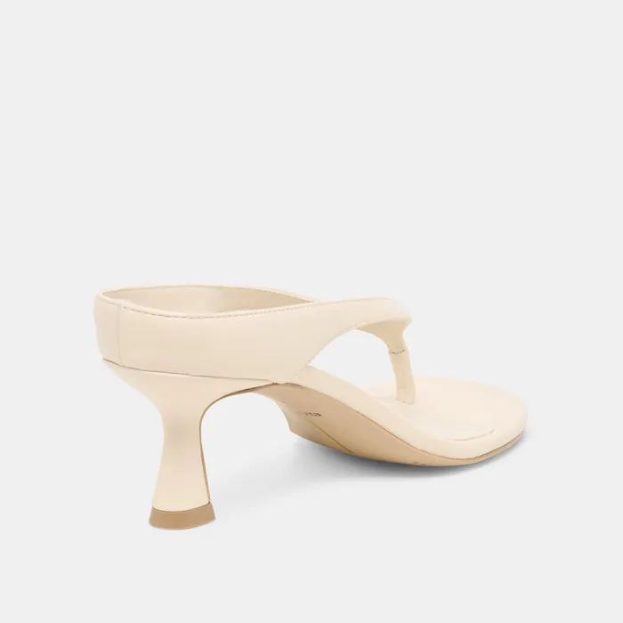 Doreen Bone Leather Heels — view 6
