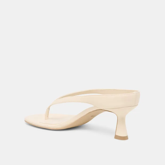 Doreen Bone Leather Heels — view 9