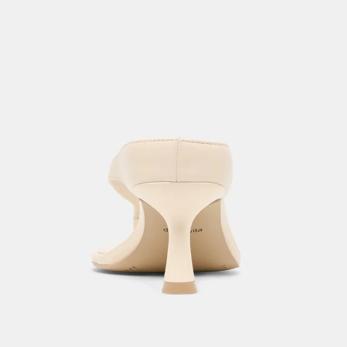 Doreen Bone Leather Heels — view 11
