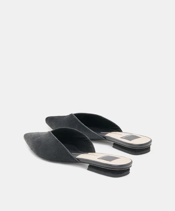 ELM FLATS NERO CALF HAIR