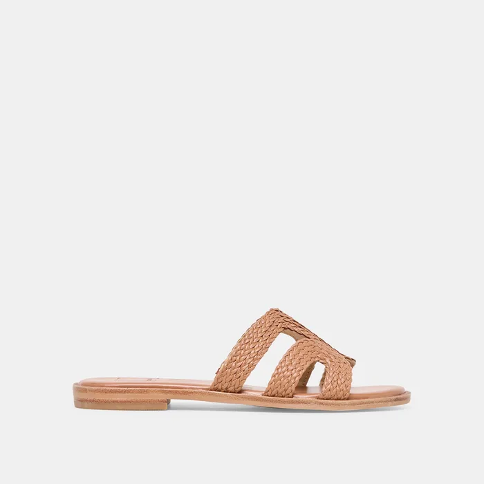 EMON Caramel Stella Slide Open-Toe Sandals — view 2