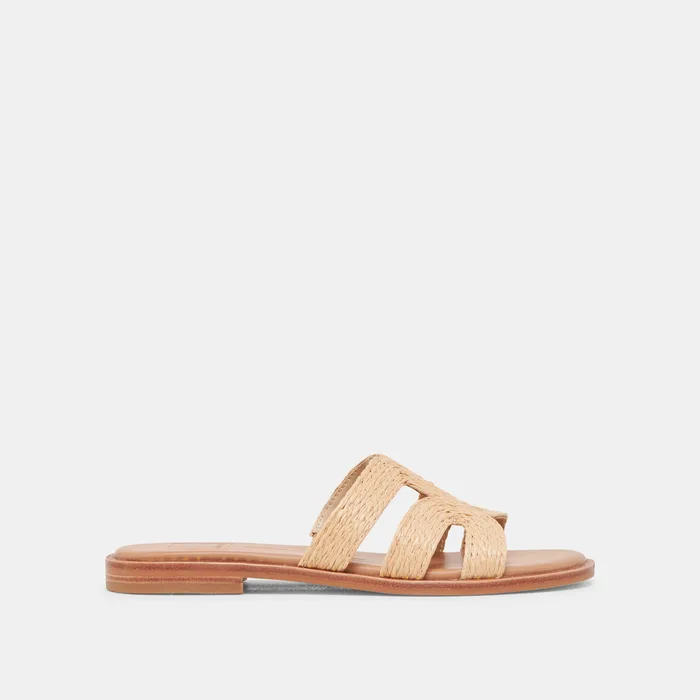 EMON SANDALS LT NATURAL RAFFIA — view 2