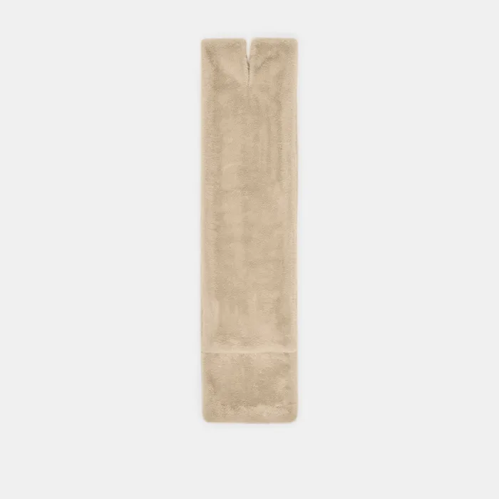 FAUX FUR SCARF STONE