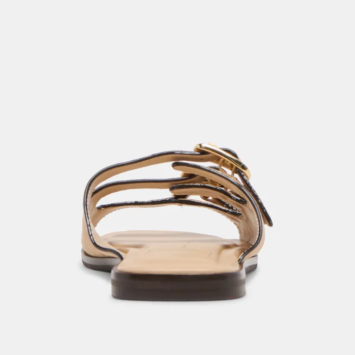 Fin Bamboo Suede Sandals — view 10
