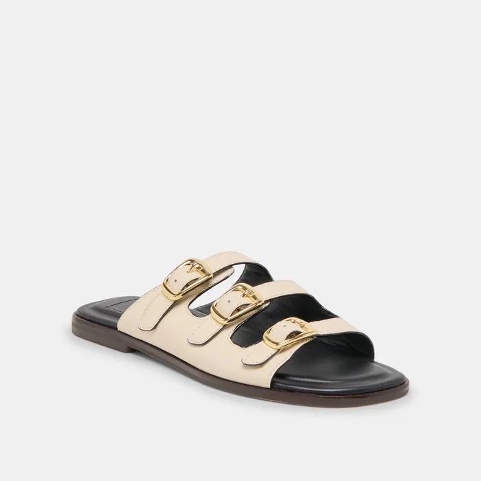 Fin Bone Leather Sandals — view 4