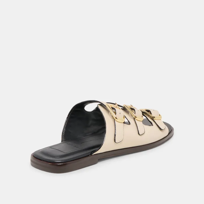 Fin Bone Leather Sandals — view 6