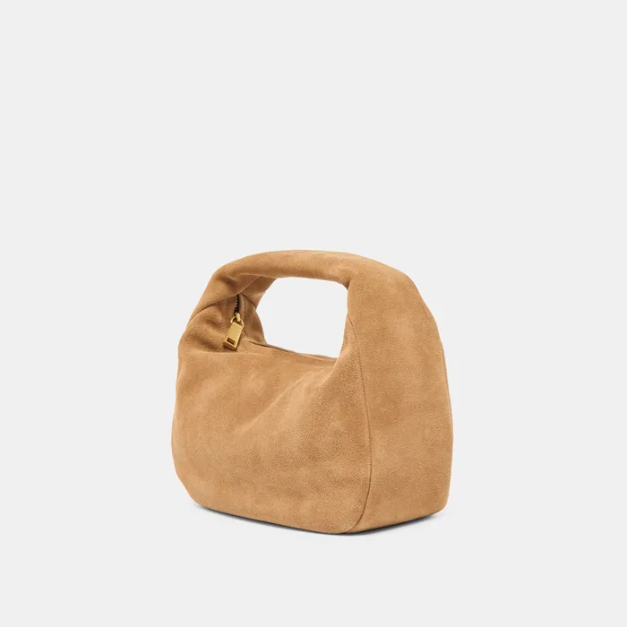 Frankie Brown Suede Handbag — view 4