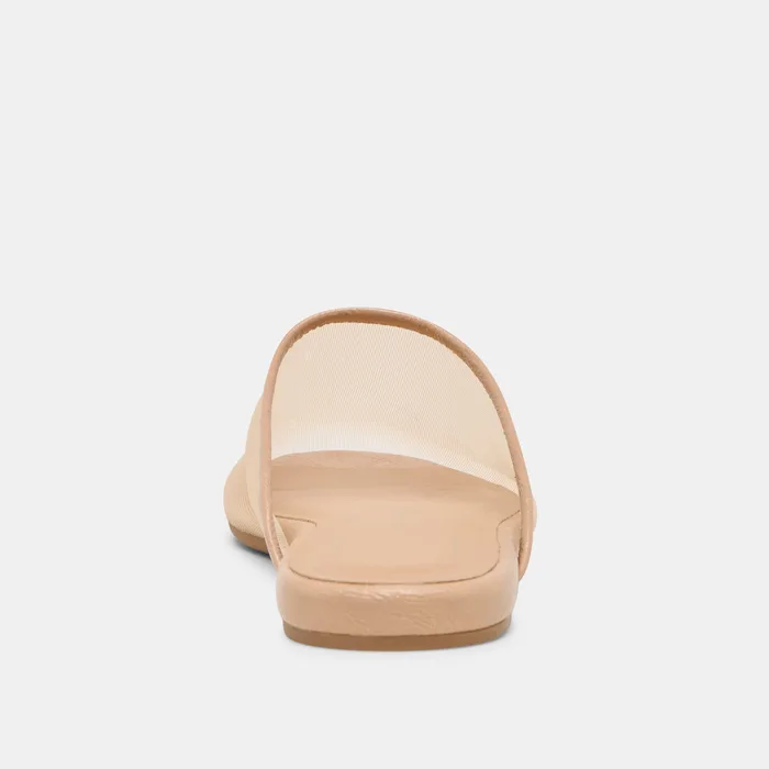 Geni Lt Tan Mesh Flats — view 11