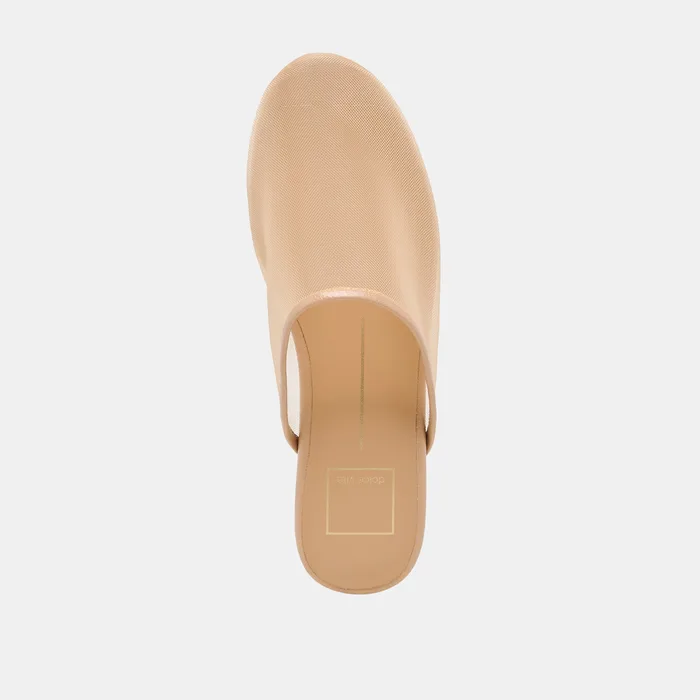 Geni Lt Tan Mesh Flats — view 12