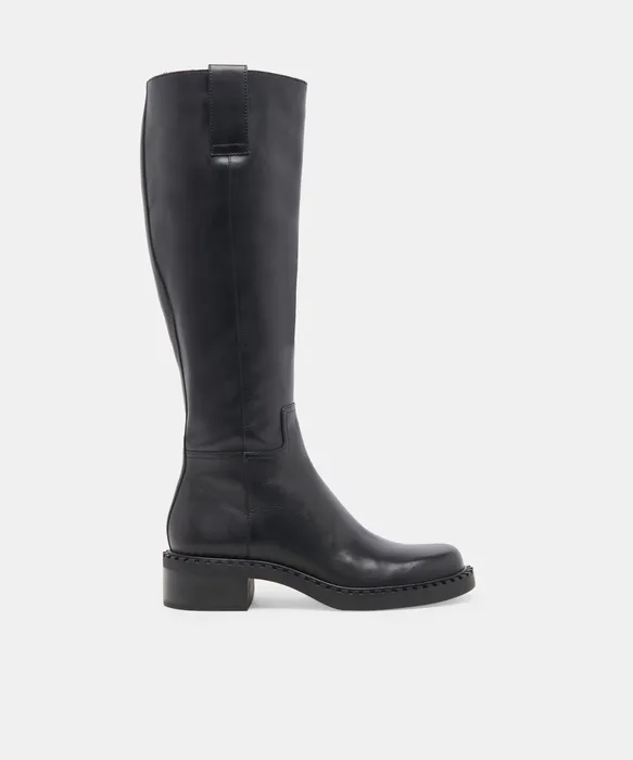 Glory H2O Waterproof Black Leather Boots — view 2