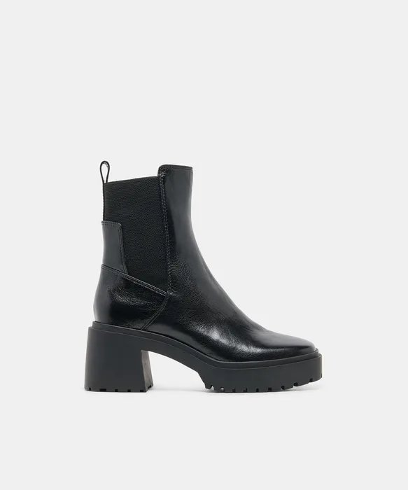 GRIZLY H2O Waterproof Wide-Width Midnight Leather Boots — view 2