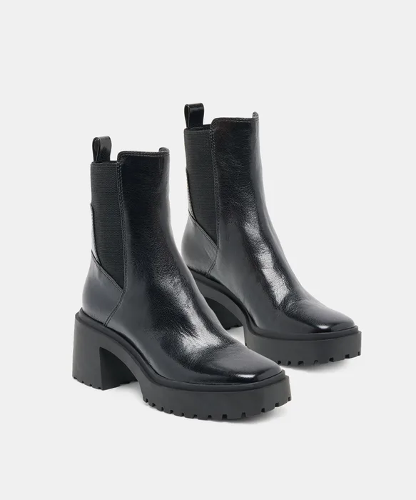 GRIZLY H2O Waterproof Wide-Width Midnight Leather Boots — view 3