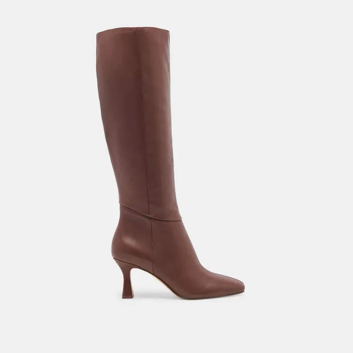 Gyra Extra Wide Calf Chocolate Boots — view 2