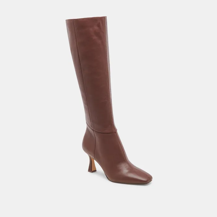 Gyra Extra Wide Calf Chocolate Boots — view 4