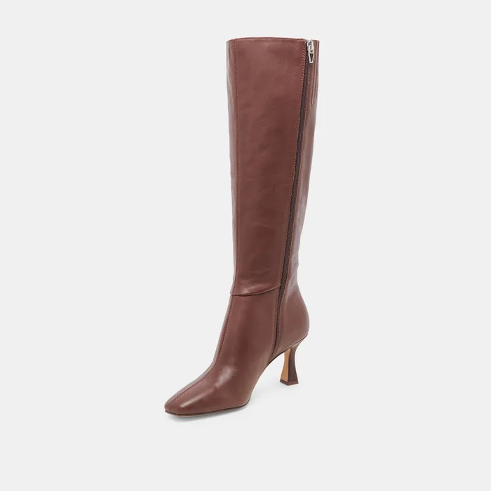 Gyra Extra Wide Calf Chocolate Boots — view 7