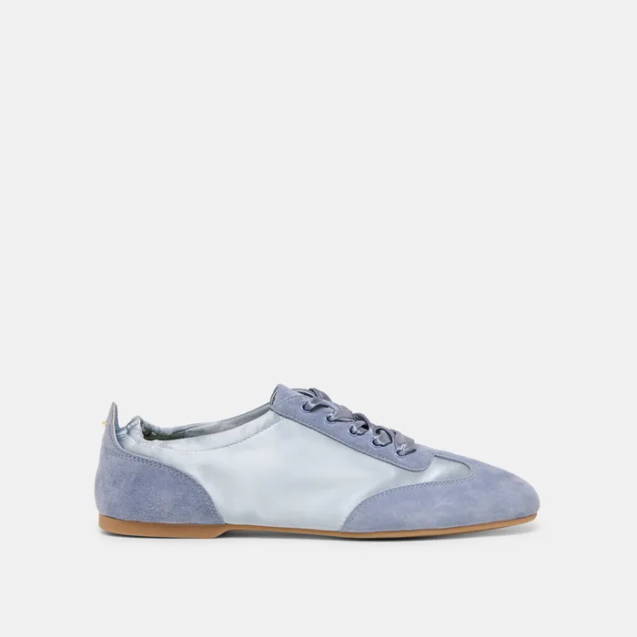 Itzy Periwinkle Satin Sneakers — view 2