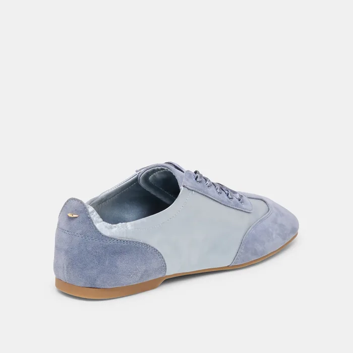 Itzy Periwinkle Satin Sneakers — view 4