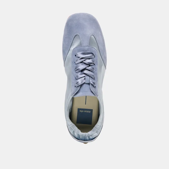 Itzy Periwinkle Satin Sneakers — view 9
