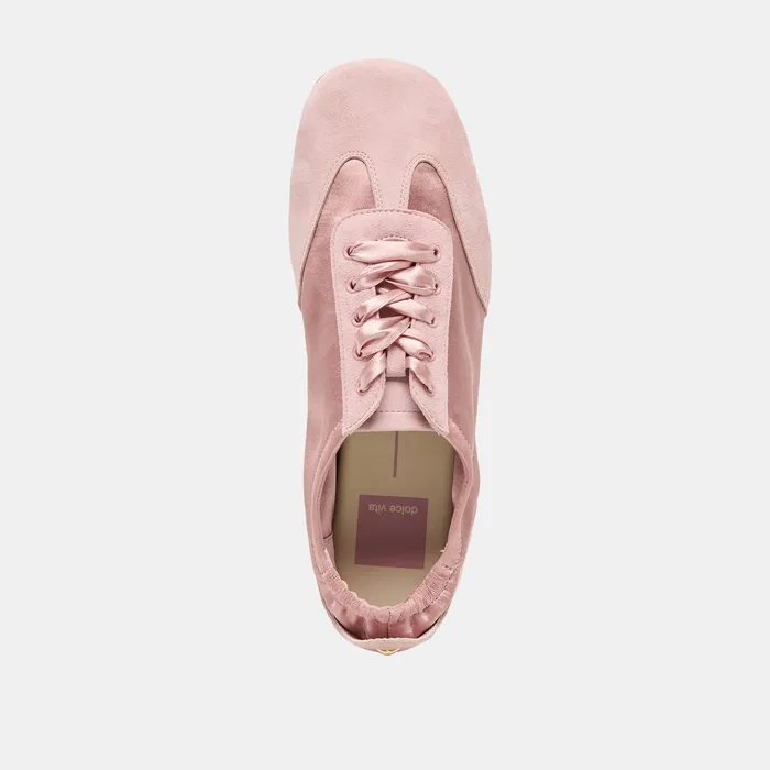 Itzy Pink Satin Sneakers — view 9