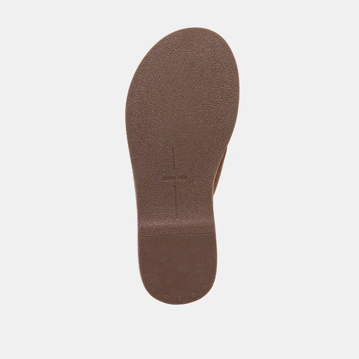 JAINA SANDALS DK BROWN SUEDE