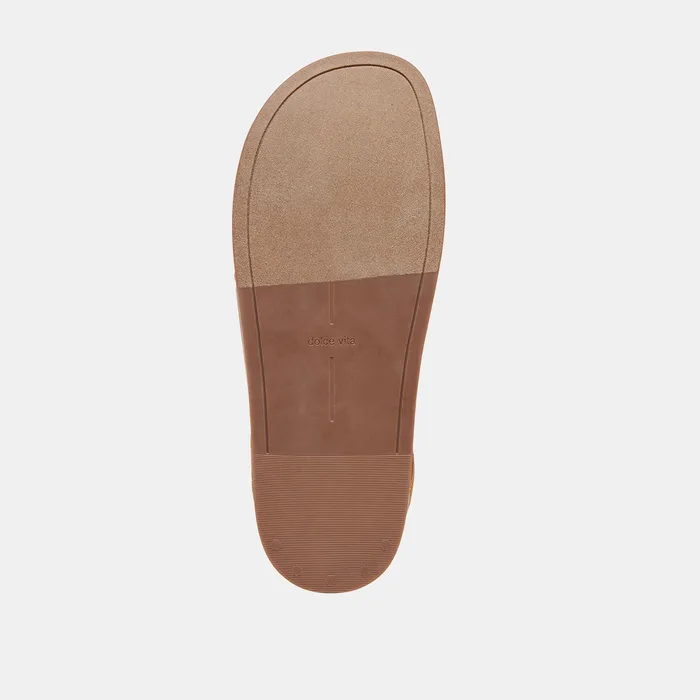 JODERO FLATS LT BROWN SUEDE