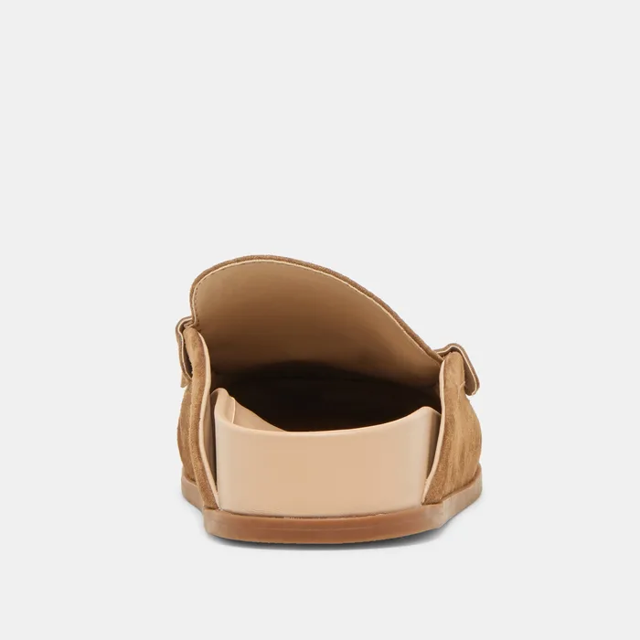 Jodero Lt Brown Suede Flats — view 10